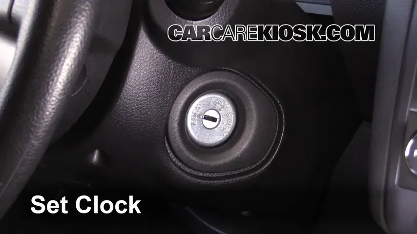 2015 Nissan Rogue Select S 2.5L 4 Cyl. Clock Set Clock